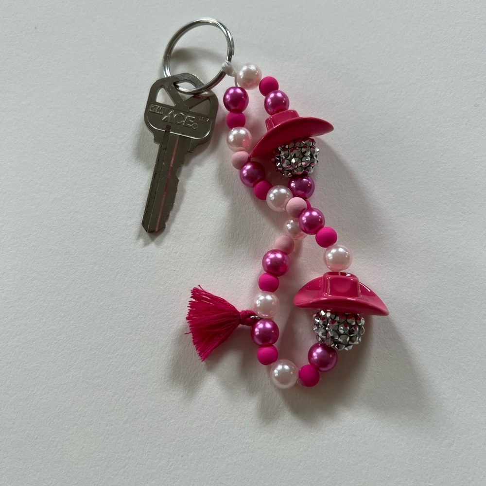 Disco Cowboy Barbie Keychain 🩷🤠🪩